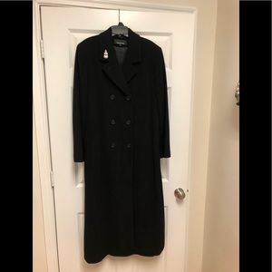Jones New York Black Wool Coat